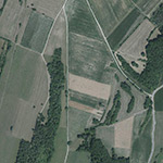 Die Lage von Gebenrod im Orthofoto