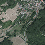 Die Lage von Mühle im Orthofoto