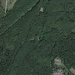 Die Lage von Karlsstollen im Orthofoto