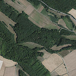 Die Lage von Netratal im Orthofoto