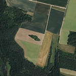 Die Lage von Habichtal im Orthofoto