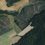 Die Lage von Schickenberg im Orthofoto
