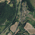 Die Lage von Pulvermühle (Molkerei) im Orthofoto