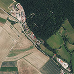 Die Lage von Donnershag im Orthofoto