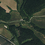 Die Lage von Hasengarten im Orthofoto
