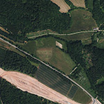 Die Lage von Hermannrode im Orthofoto