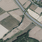 Die Lage von Ailstech im Orthofoto