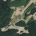 Die Lage von Stölzingen im Orthofoto