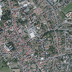 Die Lage von Wanfried, Stadt im Orthofoto