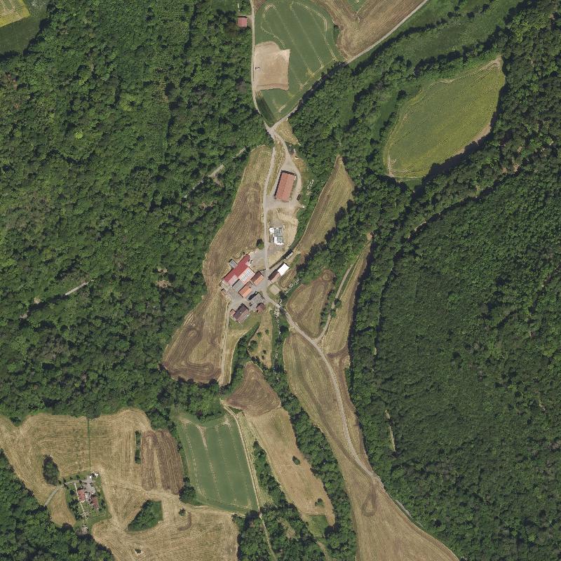 Die Lage von Baiersmühle im Orthofoto