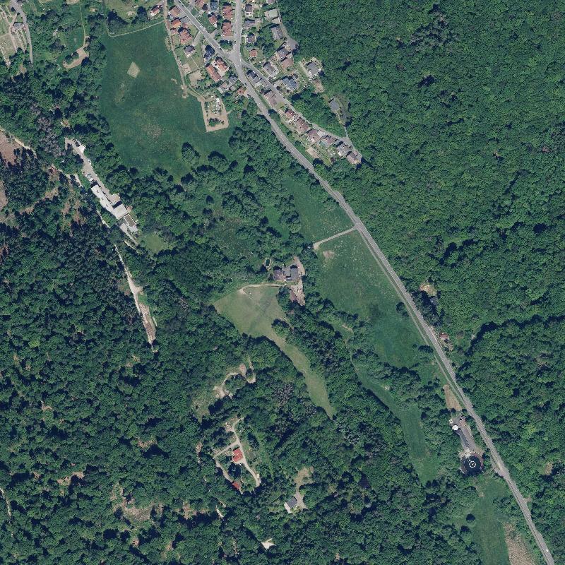 Die Lage von Hessenmühle im Orthofoto
