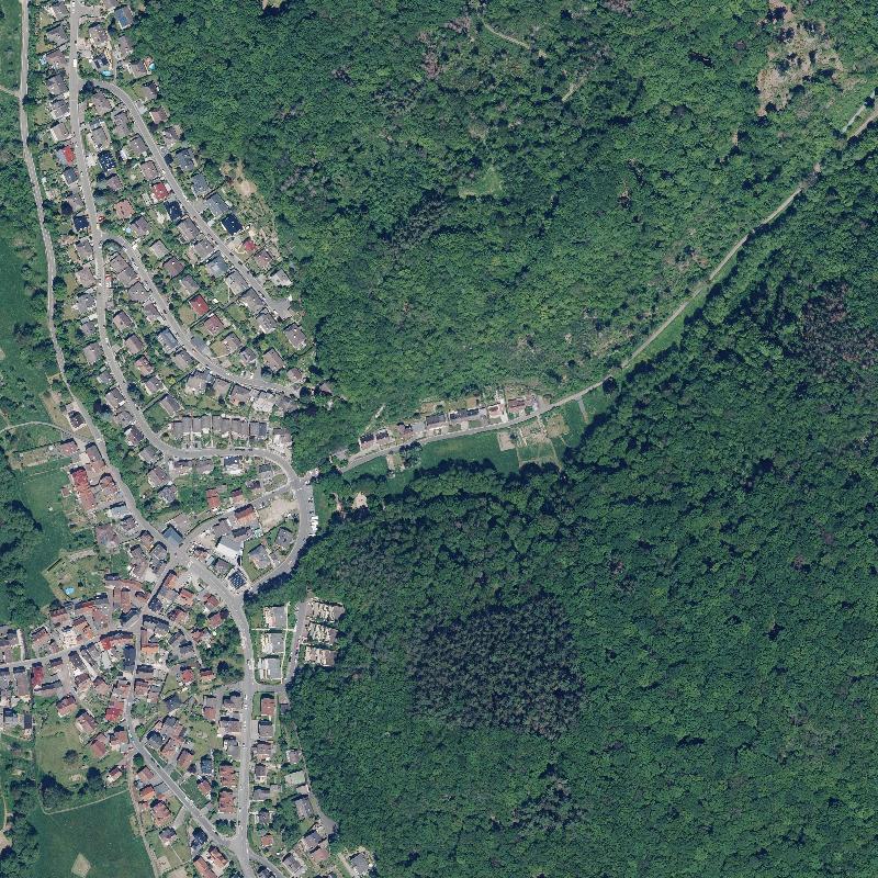 Die Lage von Silberbachstraße im Orthofoto