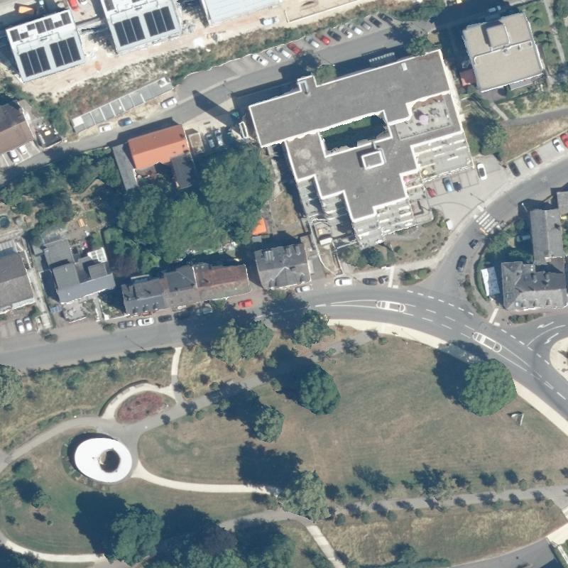 Die Lage von Bad Schwalbach, Arme Dienstmägde Jesu Christi im Orthofoto