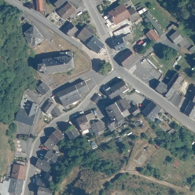 Die Lage von Schlangenbad-Niedergladbach, Franziskanerinnen von Erlenbad im Orthofoto