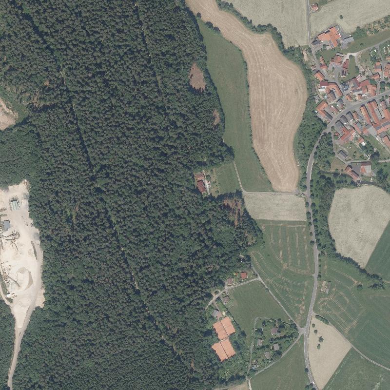 Die Lage von Doktorhaus im Orthofoto