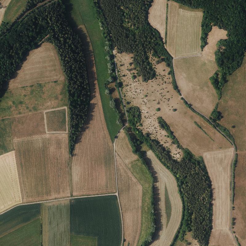 Die Lage von Standorfsmühle im Orthofoto