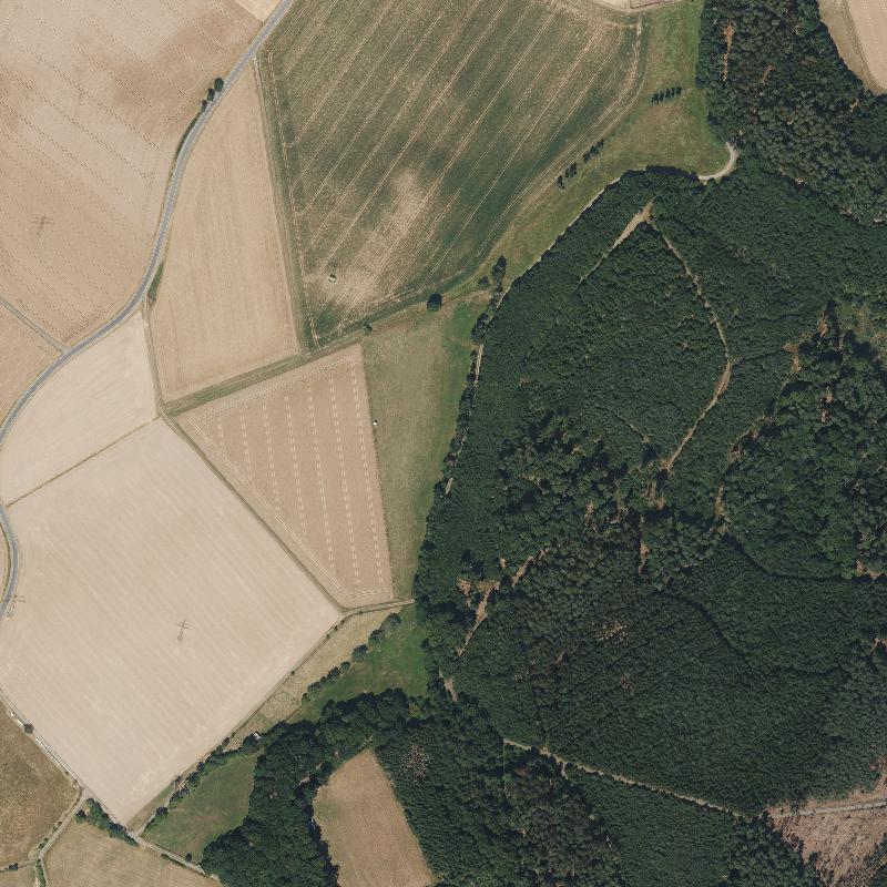Die Lage von Scheuersrode im Orthofoto