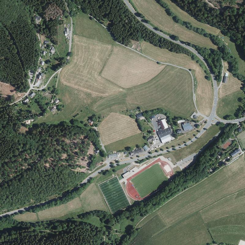 Die Lage von Lütken-Schwalefeld im Orthofoto