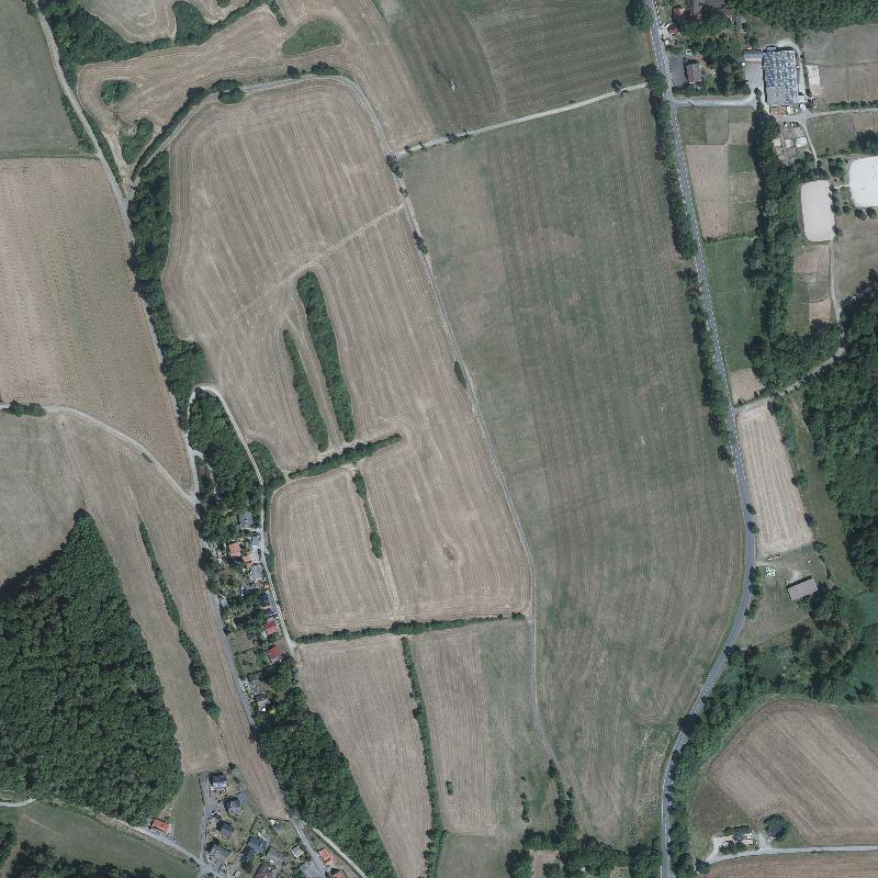 Die Lage von Oberndorf im Orthofoto