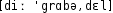 Grafik mit phonetischer Transkription des Belegs