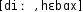 Grafik mit phonetischer Transkription des Belegs