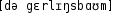 Grafik mit phonetischer Transkription des Belegs