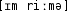 Grafik mit phonetischer Transkription des Belegs