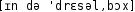 Grafik mit phonetischer Transkription des Belegs