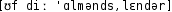 Grafik mit phonetischer Transkription des Belegs