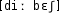 Grafik mit phonetischer Transkription des Belegs