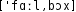 Grafik mit phonetischer Transkription des Belegs