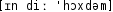 Grafik mit phonetischer Transkription des Belegs