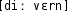 Grafik mit phonetischer Transkription des Belegs