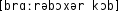 Grafik mit phonetischer Transkription des Belegs