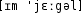 Grafik mit phonetischer Transkription des Belegs