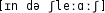 Grafik mit phonetischer Transkription des Belegs