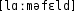 Grafik mit phonetischer Transkription des Belegs