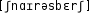 Grafik mit phonetischer Transkription des Belegs
