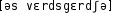 Grafik mit phonetischer Transkription des Belegs