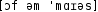 Grafik mit phonetischer Transkription des Belegs