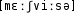 Grafik mit phonetischer Transkription des Belegs