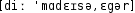 Grafik mit phonetischer Transkription des Belegs