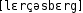 Grafik mit phonetischer Transkription des Belegs