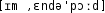 Grafik mit phonetischer Transkription des Belegs