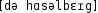 Grafik mit phonetischer Transkription des Belegs