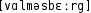 Grafik mit phonetischer Transkription des Belegs
