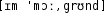 Grafik mit phonetischer Transkription des Belegs