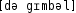 Grafik mit phonetischer Transkription des Belegs