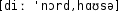 Grafik mit phonetischer Transkription des Belegs