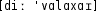 Grafik mit phonetischer Transkription des Belegs
